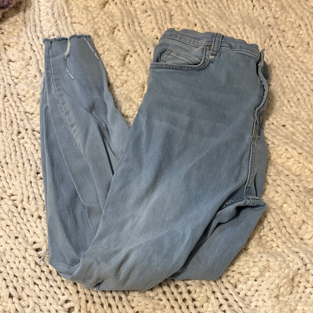 Free People Light Blue Skinny Jeans